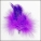  Marabou Purple with Guinea Feathers